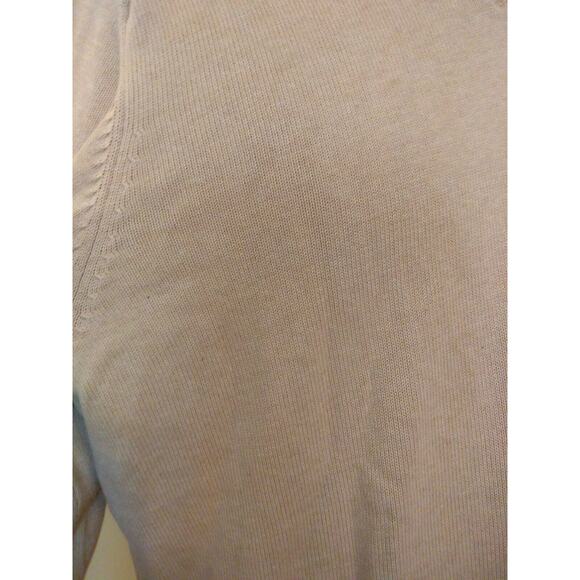 FYNCH-HATTON SUPERSOFT COTTON Men's 3XL V Neck Tan Sweater Jumper - Picture 9 of 12